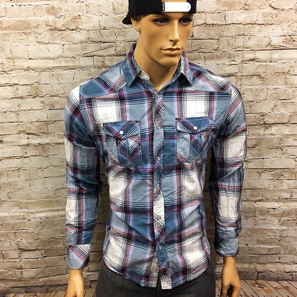 Jeffrey Max Other - Original Jeffrey Max Buckle style Shirt Sz Small